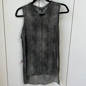 100% silk Eileen fisher top